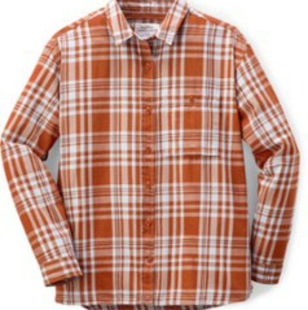 Bright Orange button down